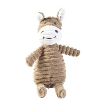 Vocal Animal Plush for Pet Dog Molar Teeth - angle view - PET'S FUN | dog toy