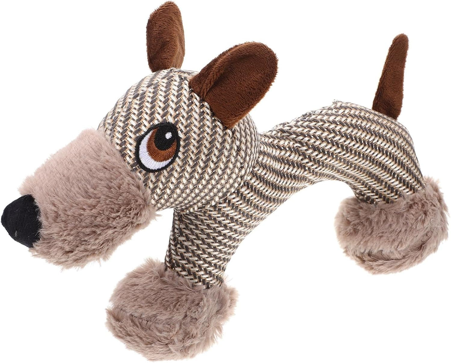 Large Dog Squeaky Toys Stuffed Animal Dog Plush Toy - detail view - PET'S FUN | dog accessories