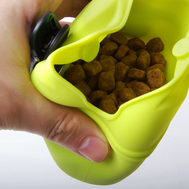 Portable Puppy Snack Bag Snack Bag Pet - side view - PET'S FUN | dog supplies