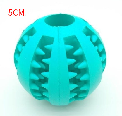 Pet Slow Feeder Dog Toy Cute Funny Rubber Dog Ball Toy | PET'S FUN
