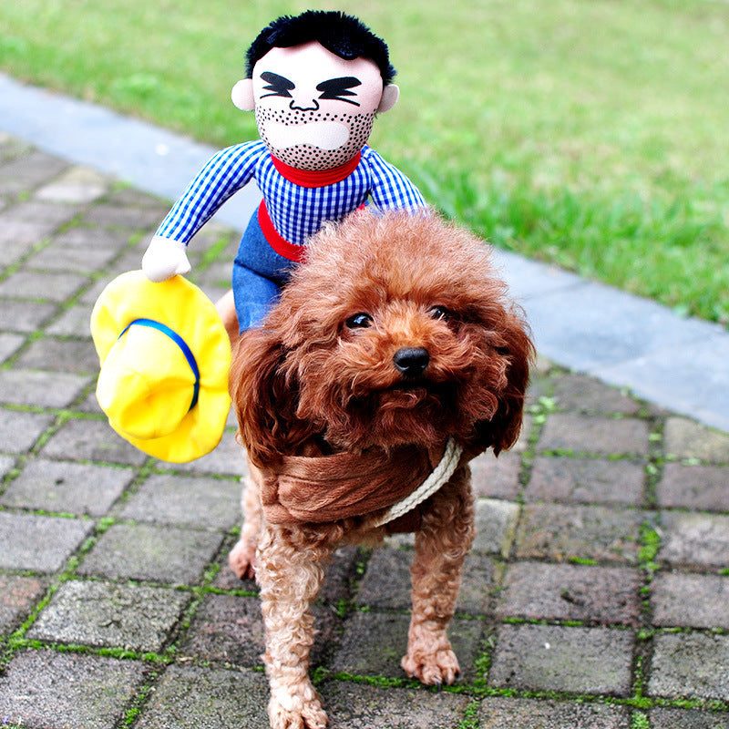 Halloween Pet Costume Pet Dog Funny Clothes Adjustable - detail view - PET'S FUN | dog supplies