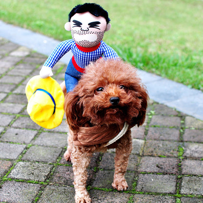 Halloween Pet Costume Pet Dog Funny Clothes Adjustable - detail view - PET'S FUN | dog supplies