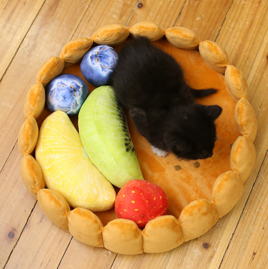 Pet plush cat dog mat kennel cat litter