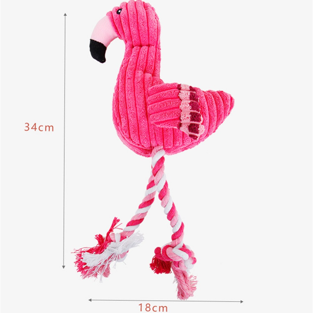 Vocal Animal Plush for Pet Dog Molar Teeth - detail view - PET'S FUN | interactive dog toy