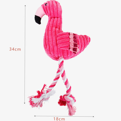 Vocal Animal Plush for Pet Dog Molar Teeth - detail view - PET'S FUN | interactive dog toy