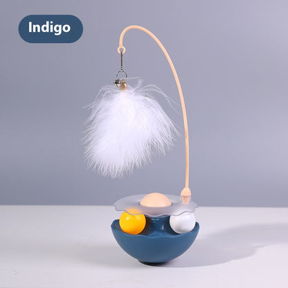 Cat Interactive Toy Funny Tumbler Toy Kitten Exercise - detail view - PET'S FUN | cat supplies