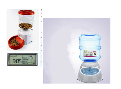 Automatic Pet Feeder 5.5L Voice Recording Smart Dispenser