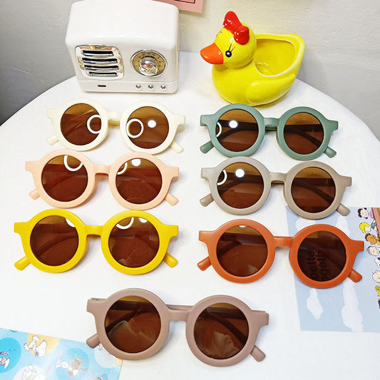 New Fashion Pet Sunglasses Round Frame - side view - PET'S FUN | pet supplies