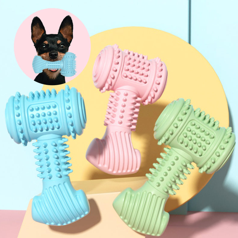 Dog Chew Toy Dogs Teeth Cleaning Toys Indestructible - front view - PET'S FUN | dog toy