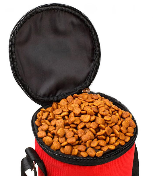 Waterproof Food Bag Dog Feeders Travel Bowls Dry
