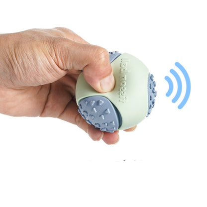 Floating Interactive Rubber Dog Toy Ball - back view - PET'S FUN | dog accessories