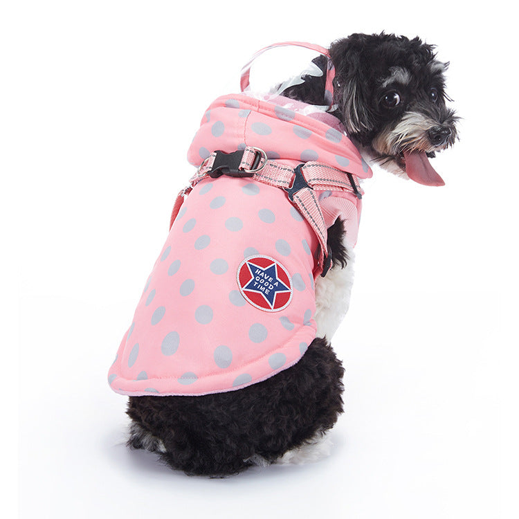 Winter Cashmere Pet Jacket - side view - PET'S FUN | interactive pet toy