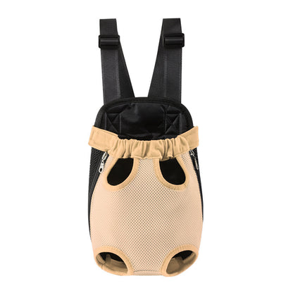 Pet Dog Carrier Backpack for Small Dogs Breathable - detail view - PET'S FUN | dog accessories