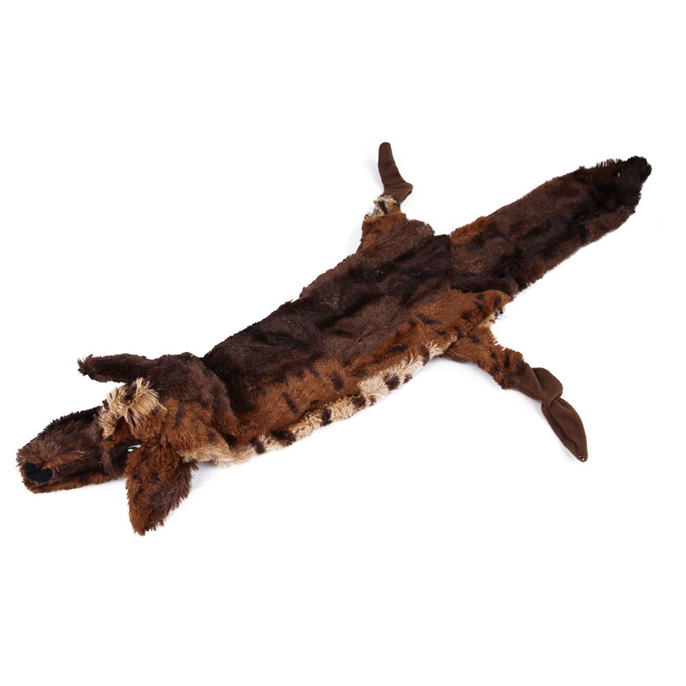 Dog Chew Toy Pet Plush Squeaky Paper Toy - detail view - PET'S FUN | dog supplies