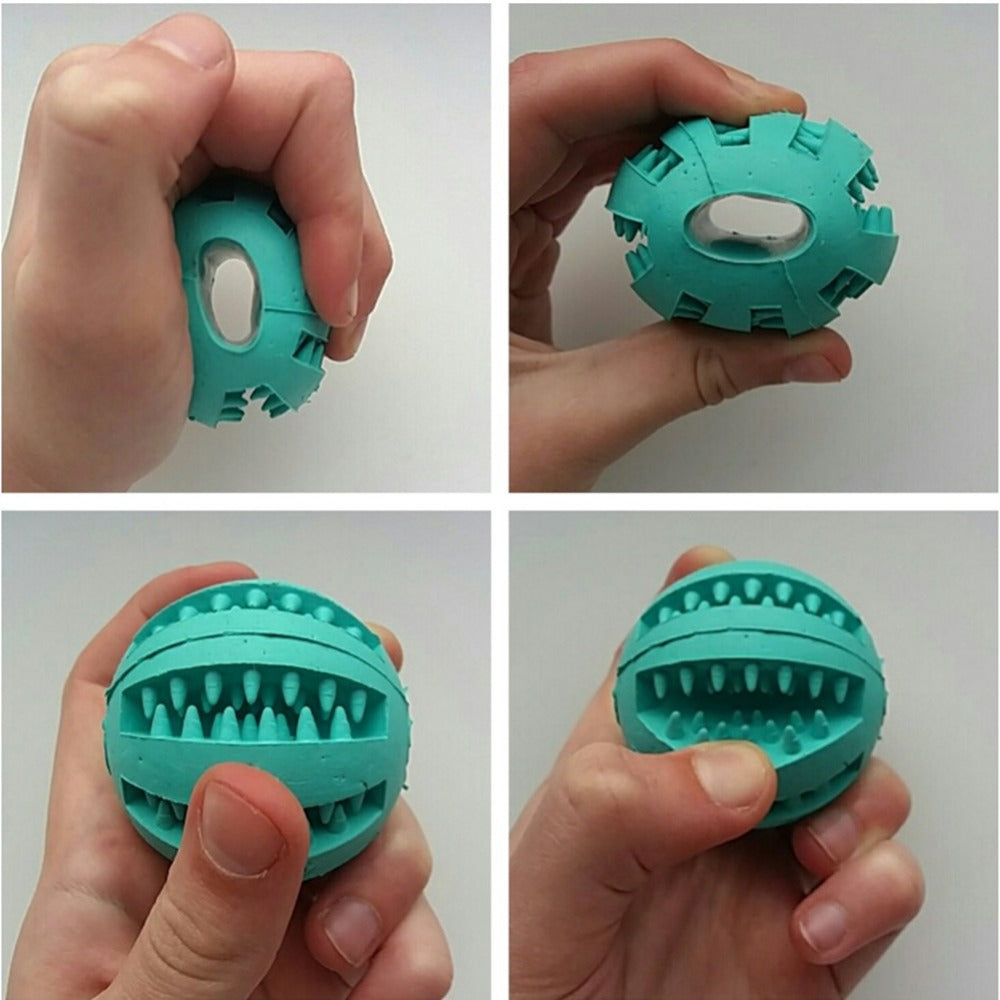 Pet Slow Feeder Dog Toy Cute Funny Rubber - angle view - PET'S FUN | dog entertainment