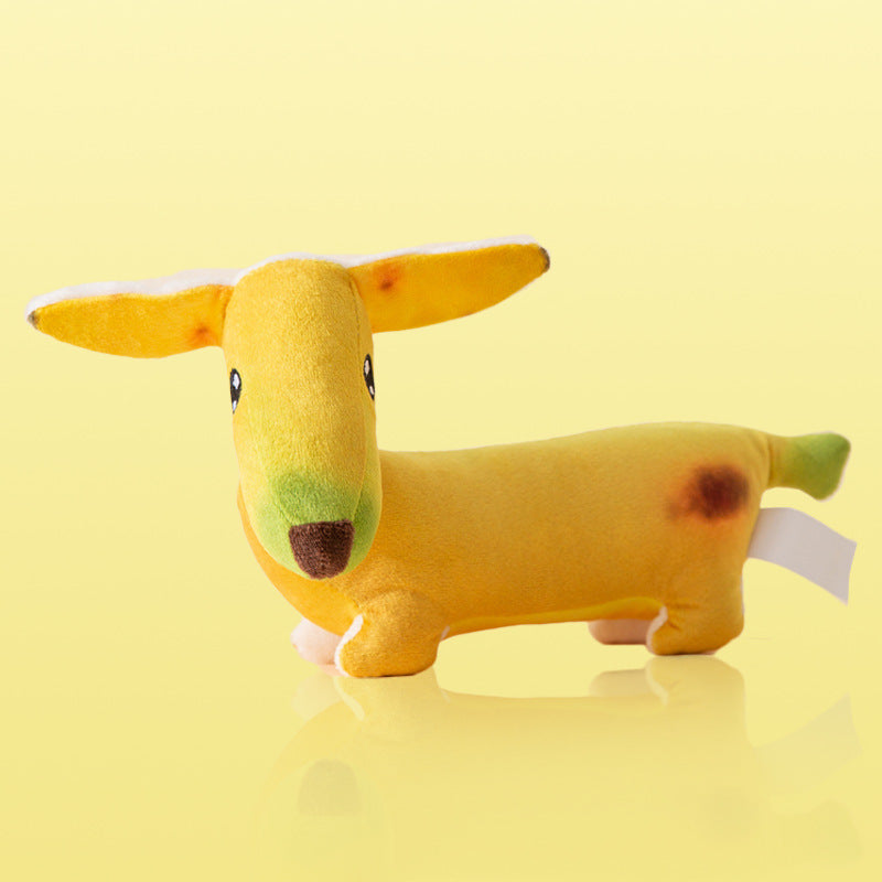 Sound Plush Pets Dog Toy with Molars Relieving Boredom Pet Prod | PET'S FUN