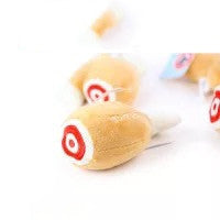 Bread Fruit Pet Dog Plush Toy - angle view - PET'S FUN | dog toy