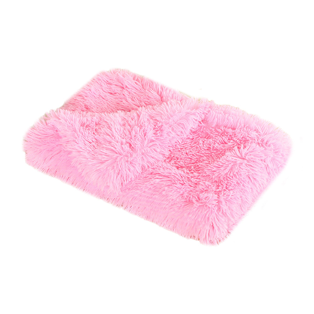 Pet Book Sleeping Plush Nest Mat - back view - PET'S FUN | pet entertainment