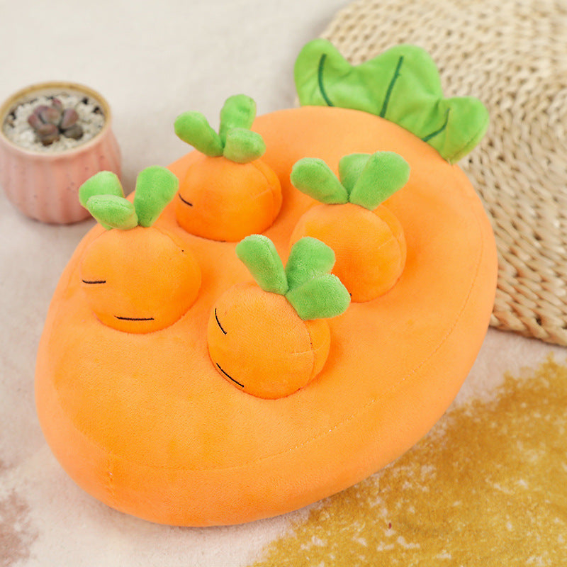 Pet Pull Radish Chick Gopher Hide and Seek - detail view - PET'S FUN | pet accessories