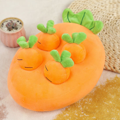 Pet Pull Radish Chick Gopher Hide and Seek - detail view - PET'S FUN | pet accessories