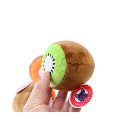 Bread Fruit Pet Dog Plush Toy - side view - PET'S FUN | dog accessories