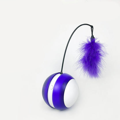 Interactive Cat Toy Ball Electric Rolling Pet Toy