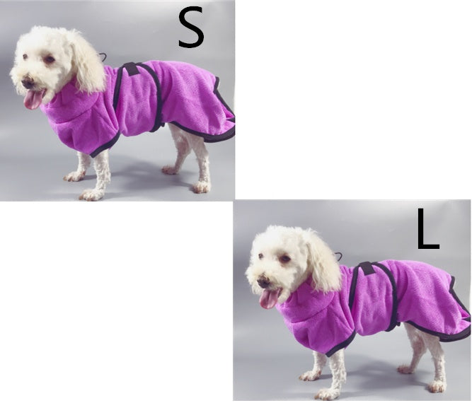 Pet Grooming Tool - Fiber Bath Towel Quick-drying Cat Bath Towel | PET'S FUN