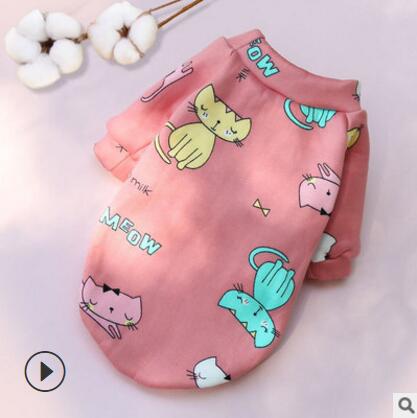 Small Dog Pet Trendy Winter Clothes - side view - PET'S FUN | dog play