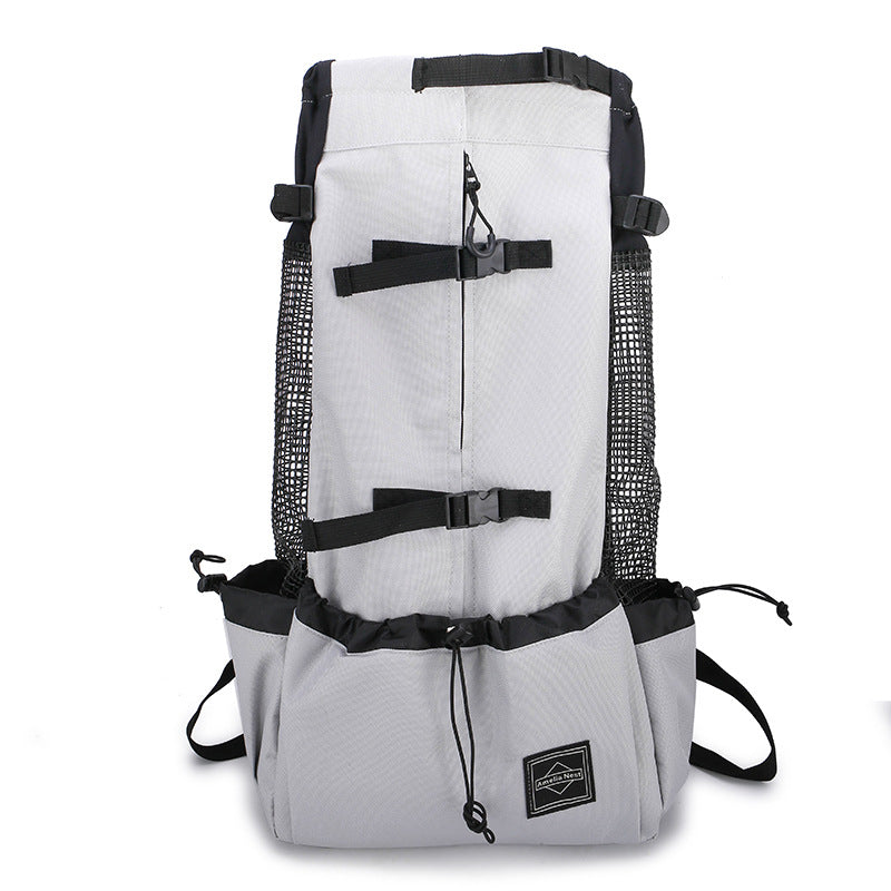 Pet Dog Carrier Bag Carrier For Dogs Backpack Out - detail view - PET'S FUN | dog entertainment