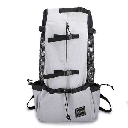 Pet Dog Carrier Bag Carrier For Dogs Backpack Out - detail view - PET'S FUN | dog entertainment