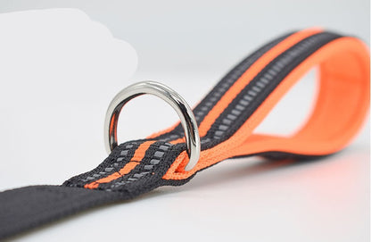 Dog Leash Nylon Leash Assisted Retractable - front view - PET'S FUN | dog bed
