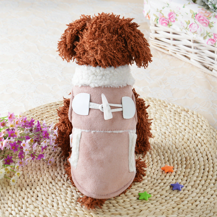 Pet Supplies Cat Cat Thickened Clothes Vest - detail view - PET'S FUN | interactive cat toy