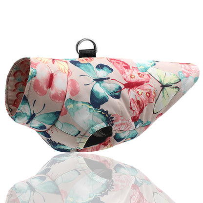 Teddy Fight Pet Dog Cotton Clothes - angle view - PET'S FUN | dog supplies