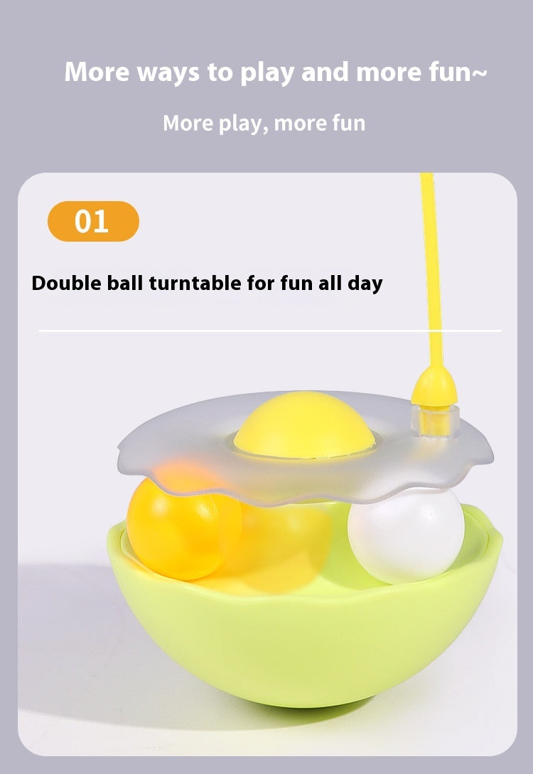 Cat Interactive Toy Funny Tumbler Toy Kitten Exercise - side view - PET'S FUN | interactive cat toy