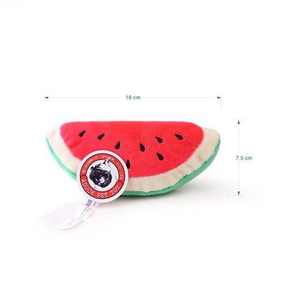 Bread Fruit Pet Dog Plush Toy - front view - PET'S FUN | dog accessories