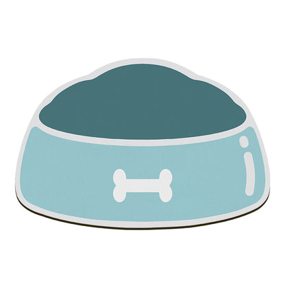 Pet Feeding Mat Silicone Non-slip Waterproof Feeding - side view - PET'S FUN | pet entertainment