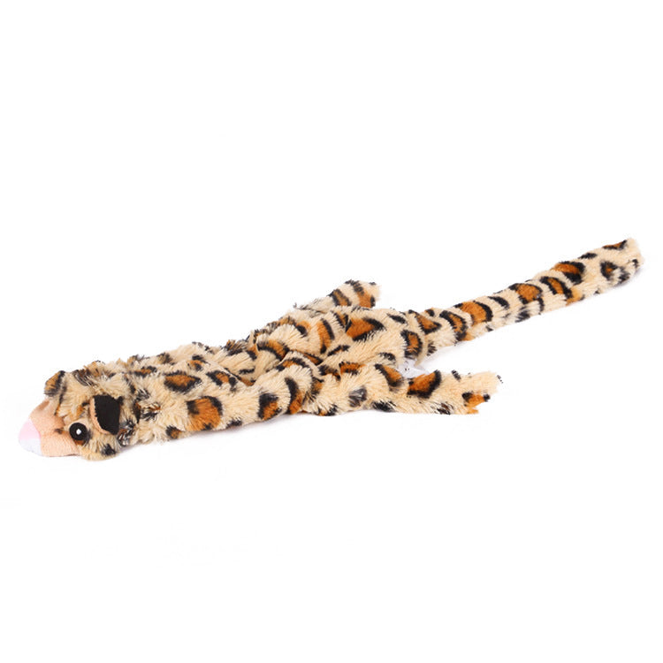 Dog Chew Toy Pet Plush Squeaky Paper Toy - lifestyle view - PET'S FUN | dog bed