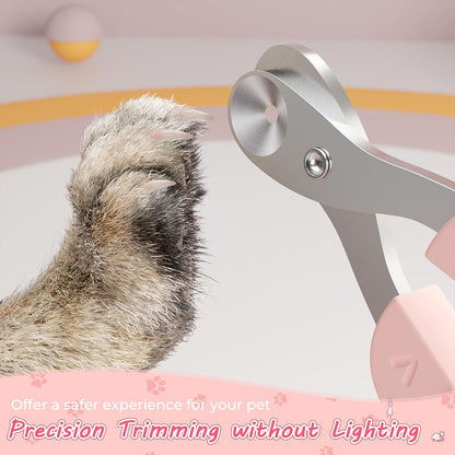 Cat Nail Clipper Cat Nail Trimmer with Positioning - back view - PET'S FUN | cat toy