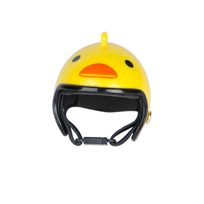 Funny Bird Hat Protect Chicken Headgear - back view - PET'S FUN | pet entertainment