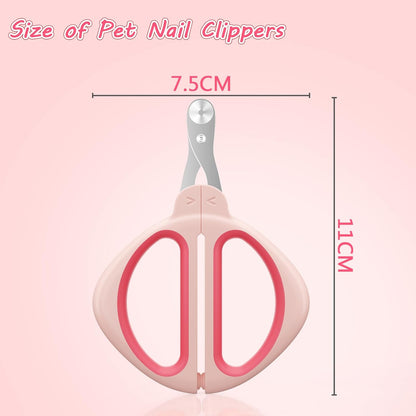 Cat Nail Clipper Cat Nail Trimmer with Positioning - back view - PET'S FUN | cat accessories