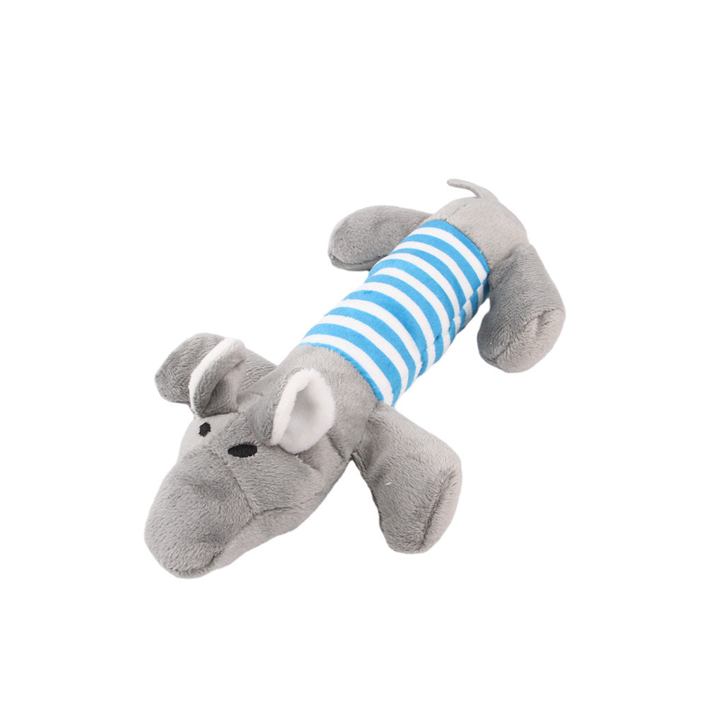 Dog Chew Toy Pet Plush Squeaky Paper Toy - detail view - PET'S FUN | dog supplies