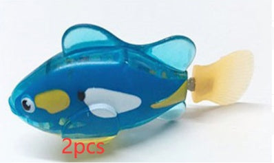 Cat Interactive Electric Fish Water Toy for Indoor - top view - PET'S FUN | cat accessories