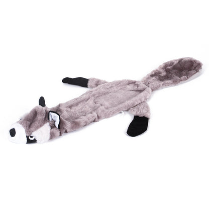 Dog Chew Toy Pet Plush Squeaky Paper Toy - side view - PET'S FUN | interactive dog toy