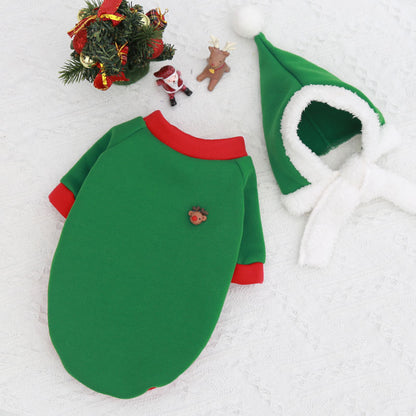 Dog Christmas Pet Supplies Clothes - side view - PET'S FUN | dog toy