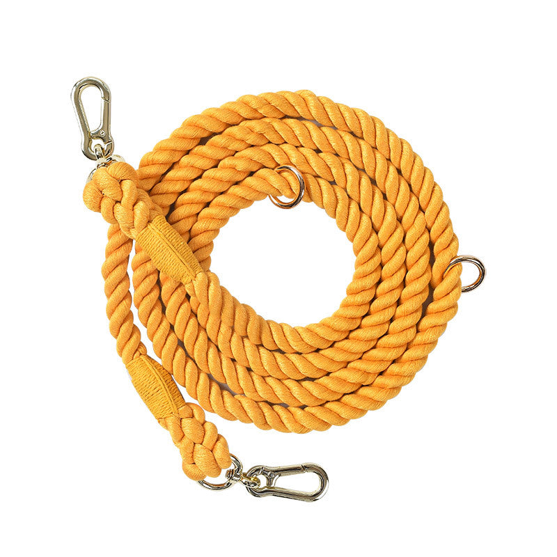 Multifunctional Braided Double-ended Dog Leash | PET'S FUN