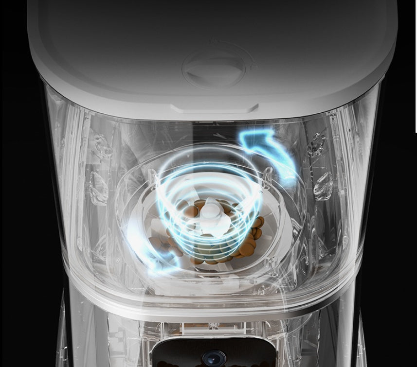 Pet Automatic Feeder Large Capacity Smart - detail view - PET'S FUN | interactive cat toy