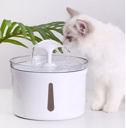 Pet Water Dispenser Intelligent Automatic Circulating - front view - PET'S FUN | pet toy