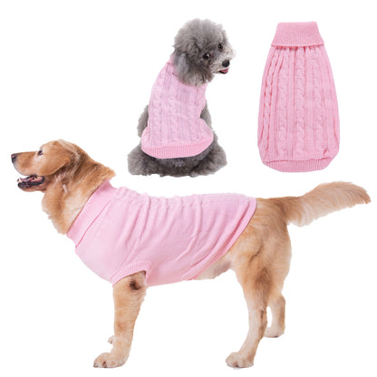 Solid Color Puppy Dog Clothes Teddy Bichon - angle view - PET'S FUN | dog supplies