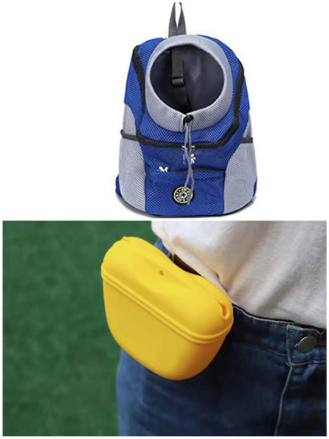Portable Puppy Snack Bag Snack Bag Pet Training Bag with Clip M | PET'S FUN