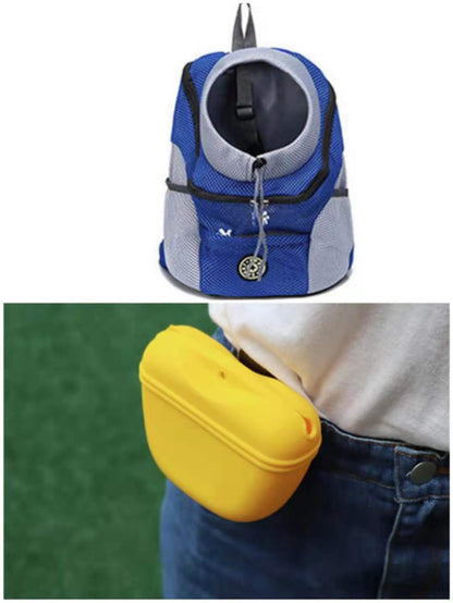Portable Puppy Snack Bag Snack Bag Pet Training Bag with Clip M | PET'S FUN